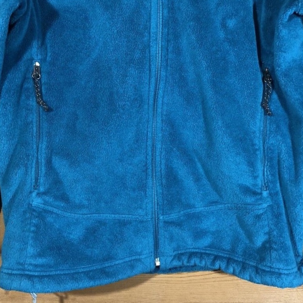 Mountain Hardwear Full Zip Fleece Jacket (With Pockets) Teal Color Womens Size M - Picture 4 of 12